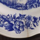Set of 2 Sarreguemines porcelain collector's plates from the 70s