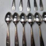 Ercuis silver plated cutlery