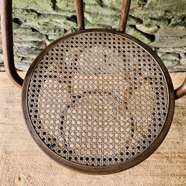 Ancien tabouret haut