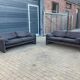 2x Cassina Maralunga 2places (190cm) by Vico Magistretti