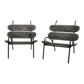 Pair of designer benches, Lucas