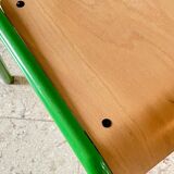 CHAISE d'Ecole pour KIDS Verte VINTAGE