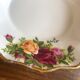 Floral porcelain cup