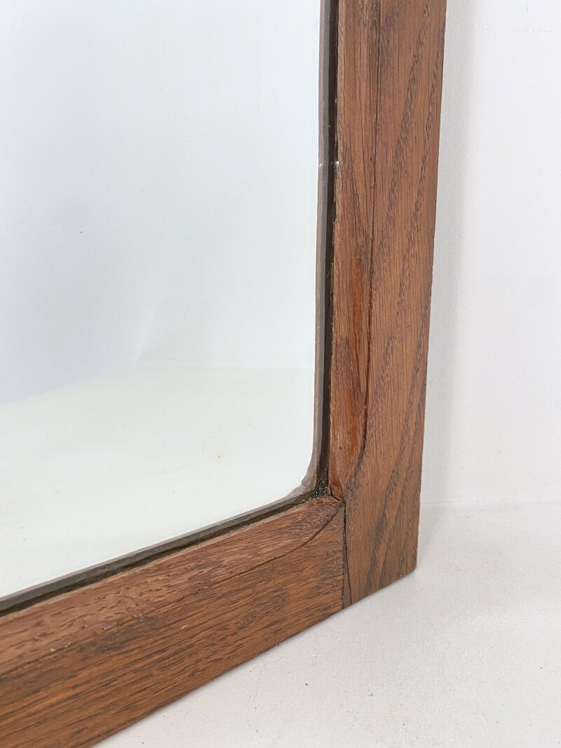 Cadre à poser en miroir biseauté vintage, 50's