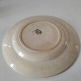 Old opaque plate from Sarreguemines