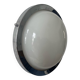 Applique vintage moderniste Perzel, chrome et verre holophane, France 1930