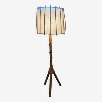 Lampadaire bambou