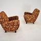 Set of Two Art Deco Armchairs H-283 by Jindřich Halabala, 1930s