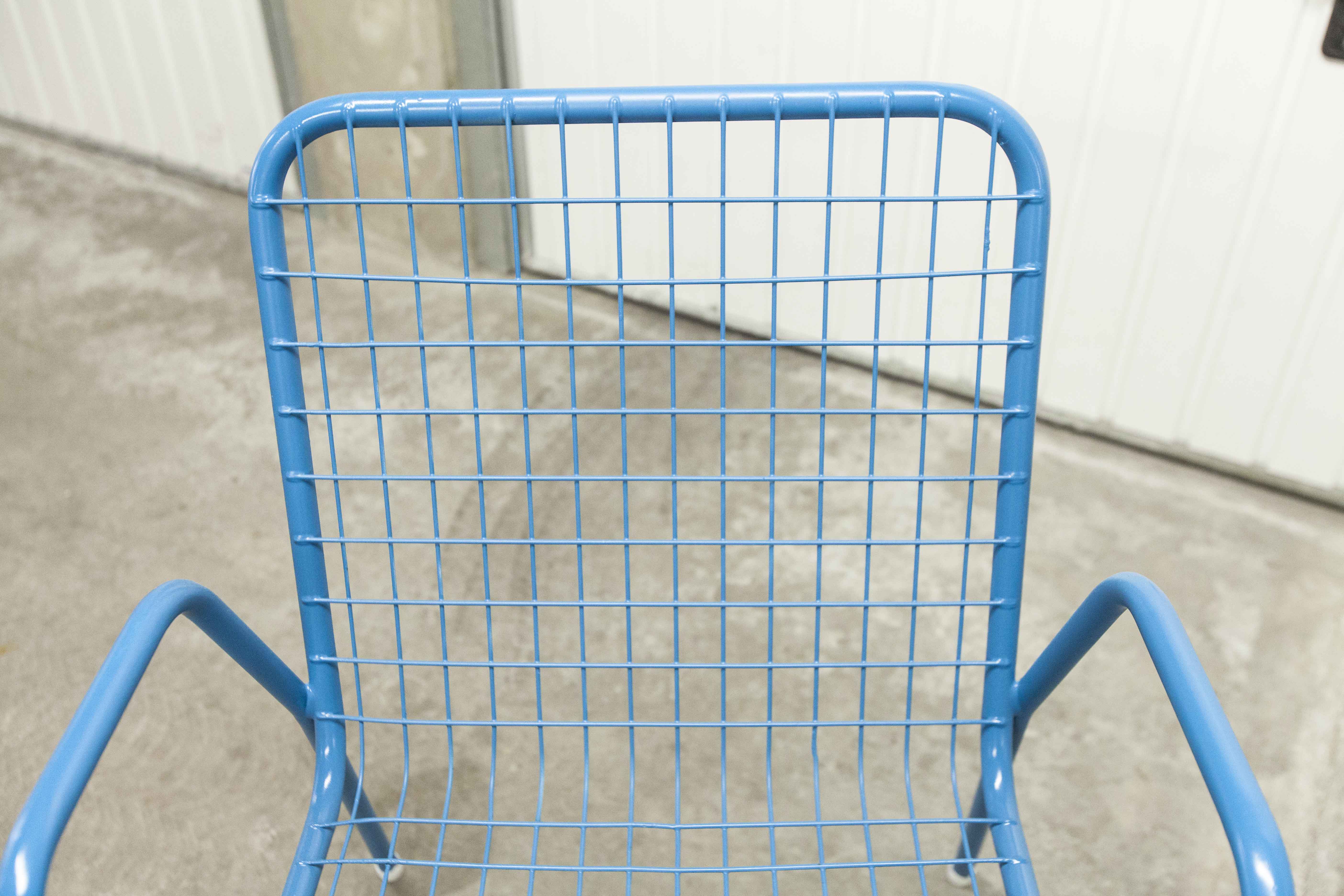 Pair Emu armchairs model rio restored 1960