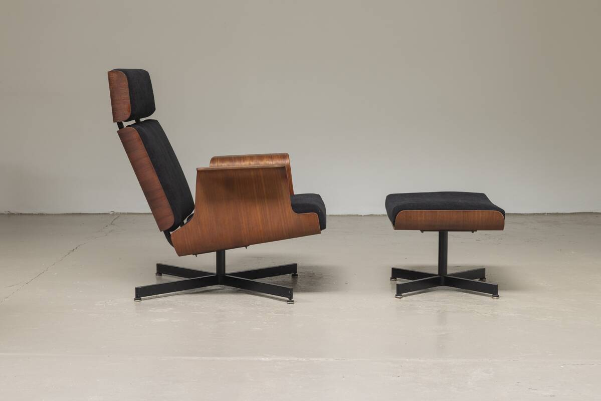 Easy chairs by Pierre Guariche for Meurop, Belgium 1960s