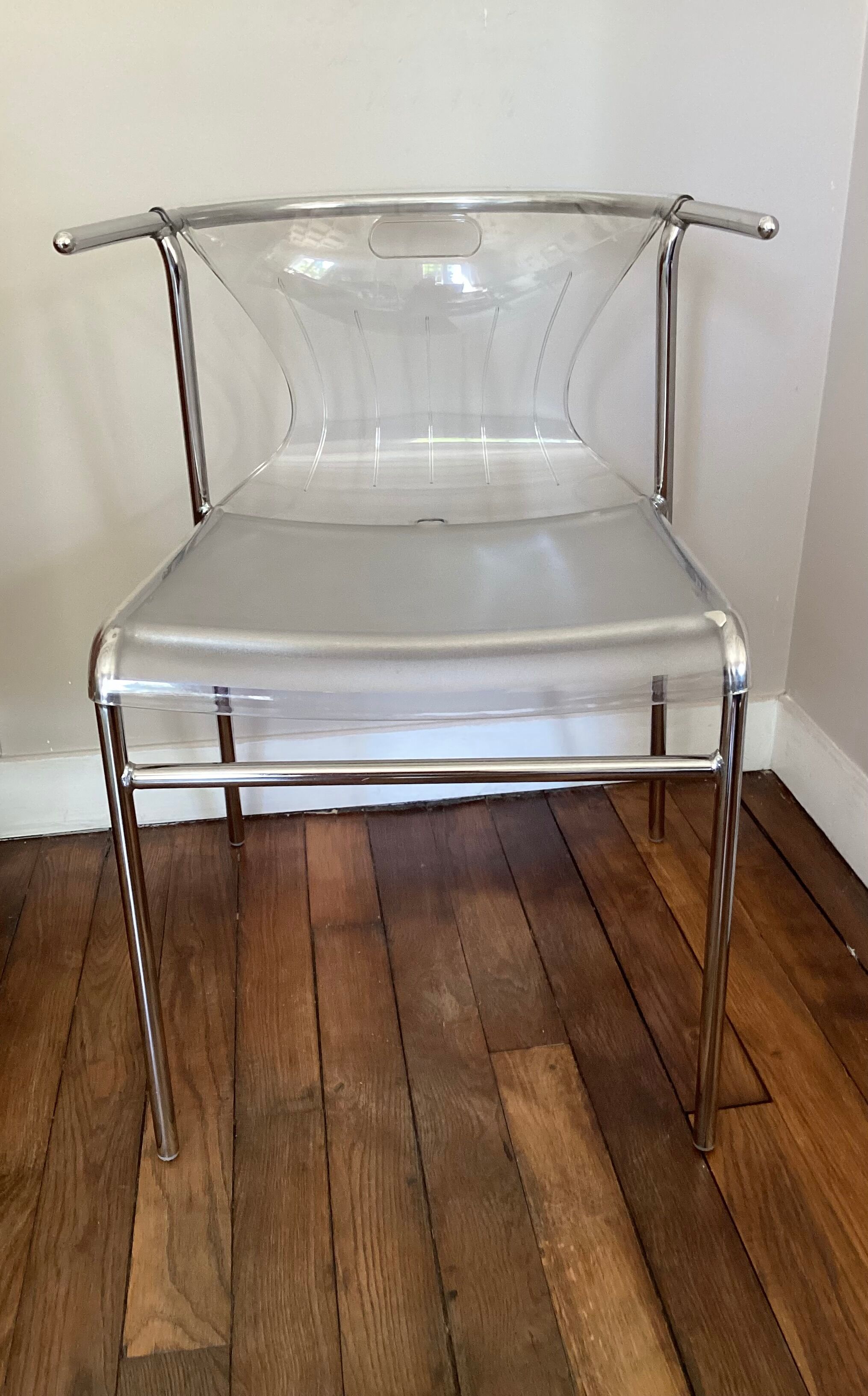 Plexi chair by Knutt and Marianne Hagberg for Ikea 1980