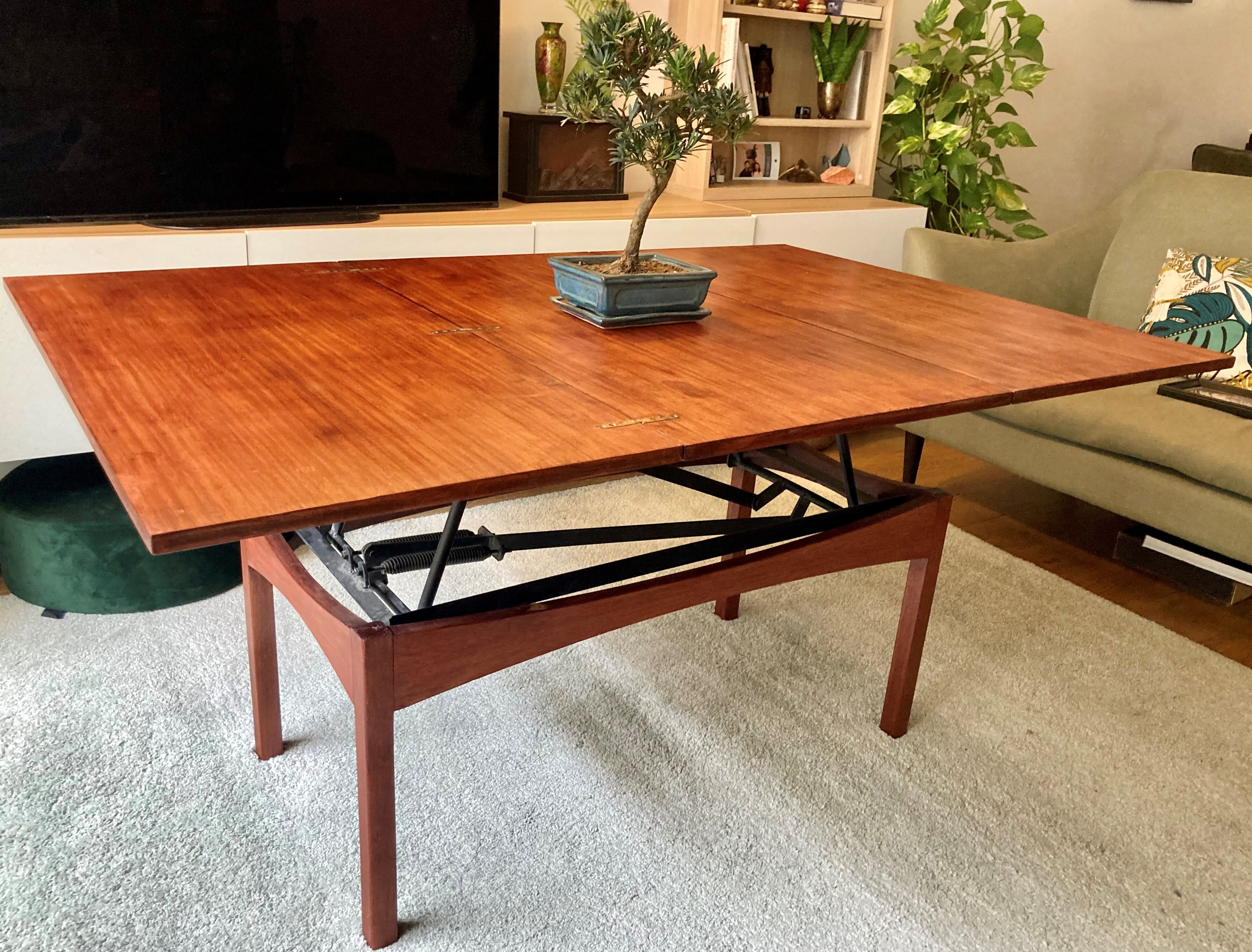 Transformable coffee table - A. Ducrot