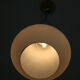 Vintage opaline milk glass pendant lamp
