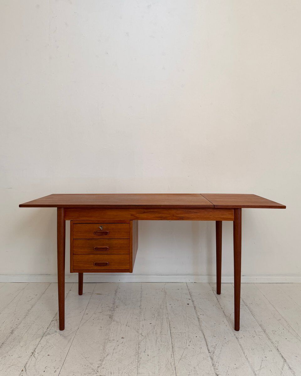 Teak Desk by Arne Vodder, Denmark, 1960s