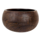 Coupe scandinave en teck, années 60