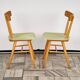 Set of 2 Beech Chairs, 1960s, Czechoslovakia