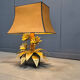 Maison Jansen floral table lamp, 1970s