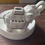 Vintage Ceramic Elephant - Ashtray and Incense Diffuser