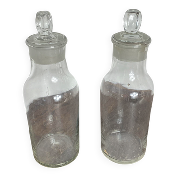 Bouteilles  en verre soufflé