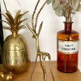 Vintage brass Antelope