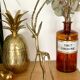 Vintage brass Antelope