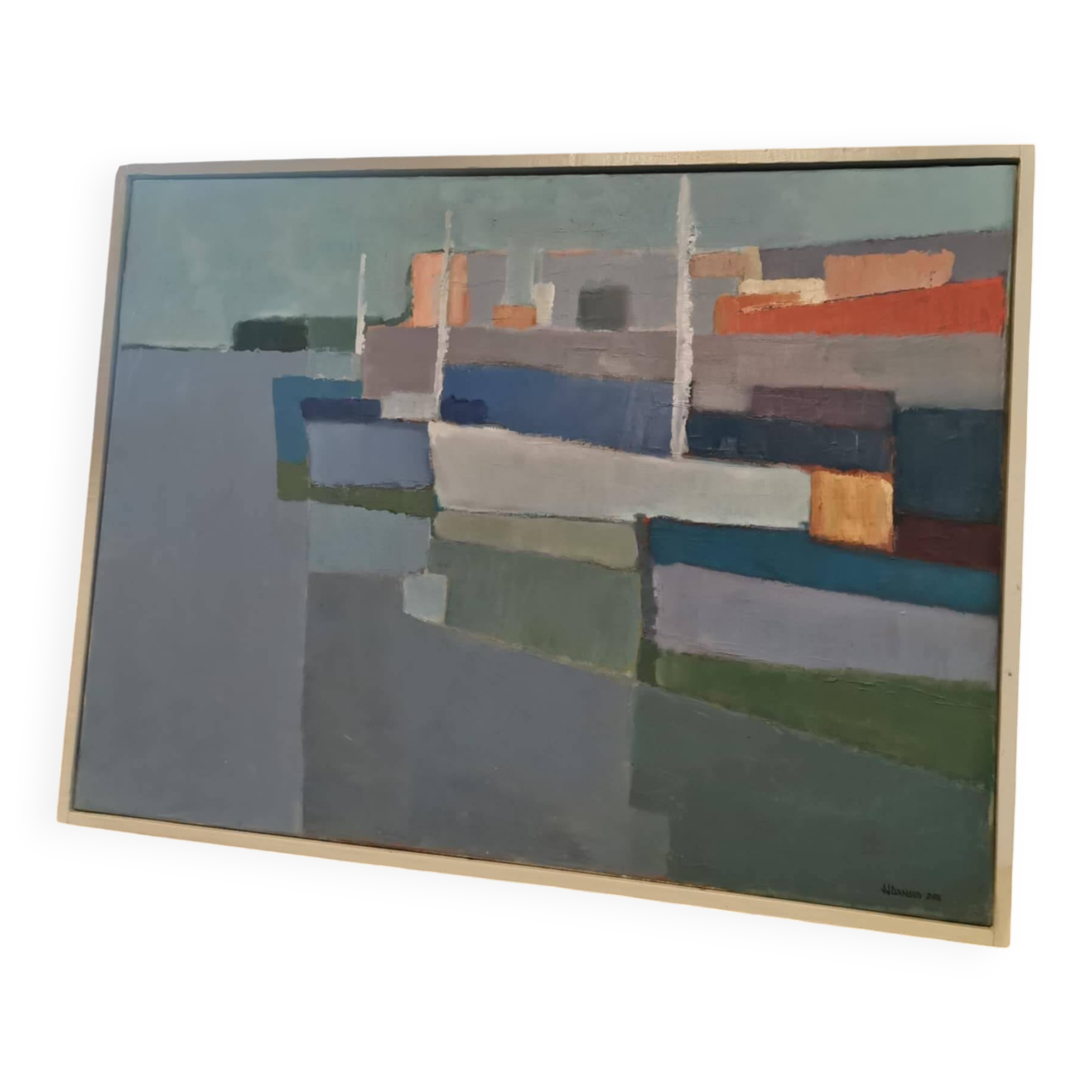 Contemporary painting, oil on canvas