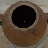 Large two-handled terracotta jar