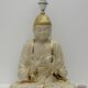 Lampe de table Bouddha en porcelaine italienne du milieu du siècle par Zanotto, années 1970
