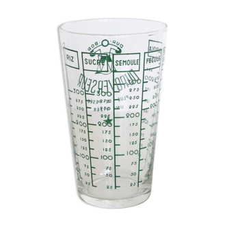 Duro verseur, measuring glass, french tableware, vintage, collection