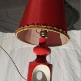 Red ceramic lamp 60