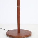 Mid-century teak floor lamp / Danish modern design / 1960s