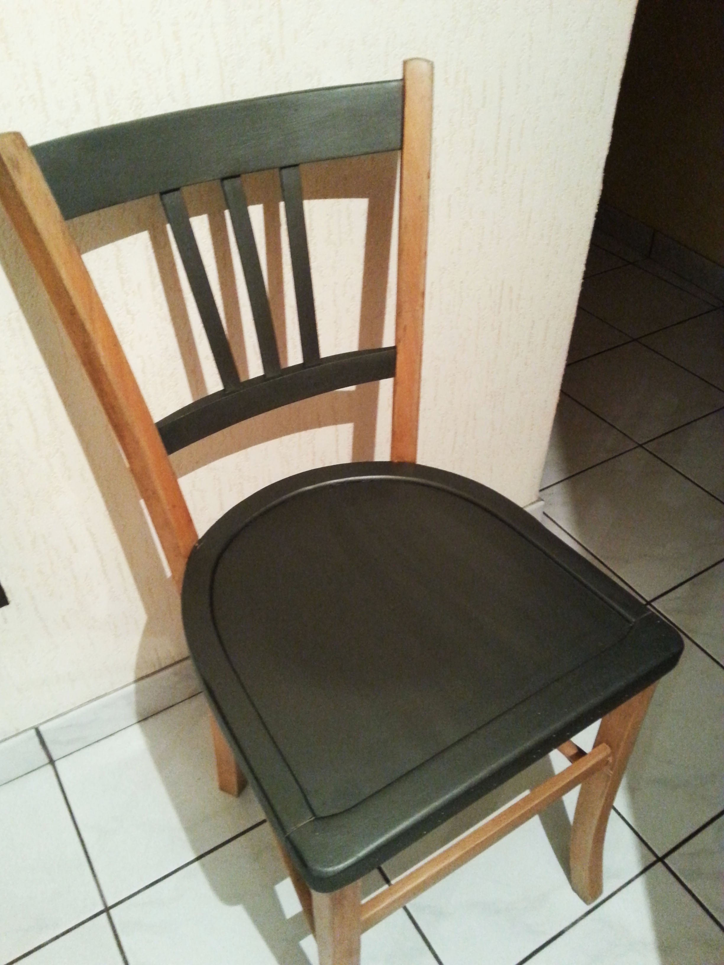 Chaise vintage bois
