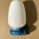 Vintage blue Tovi wall light Mid Century Modern/Space Age opaline scandi