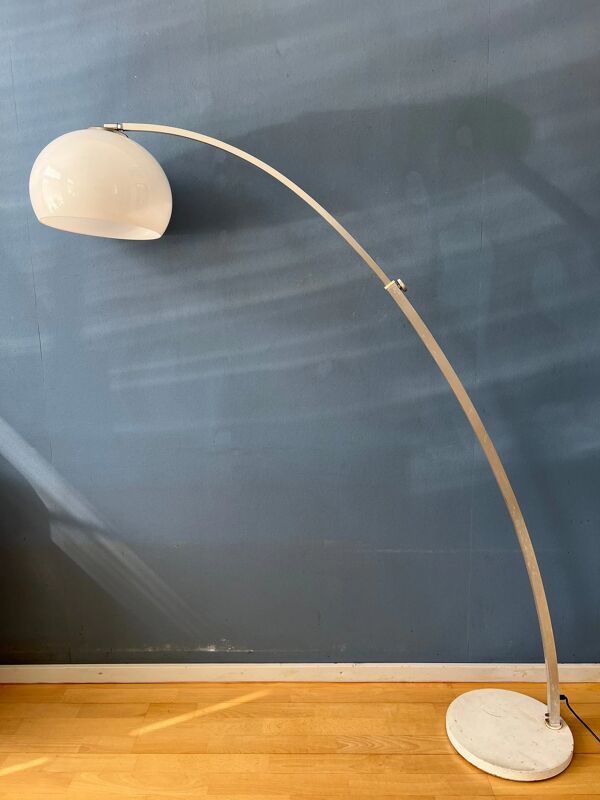 Lampadaire vintage gepo en forme d'arc en forme de champignon, de l'ère spatiale, du milieu du siècle