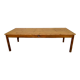 Farmhouse table bistro table in solid beech