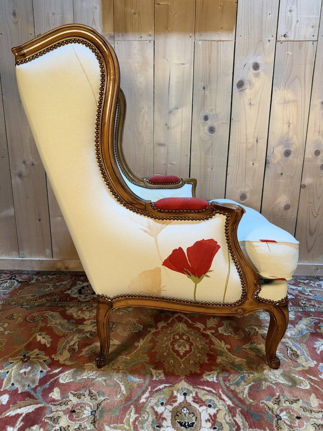 Louis XV style ear chair