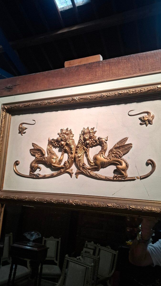 Louis XVI style mirror