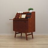 Teak secretary, Danish design, 1970s, production: Denmark