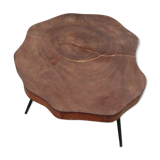 Brutalist free-form coffee table 1950s