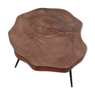 Brutalist free-form coffee table 1950s