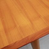 1960s round diningtable in cherrywood from LÜBKE