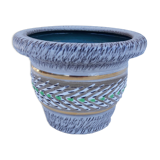 Signed sandstone pot cover