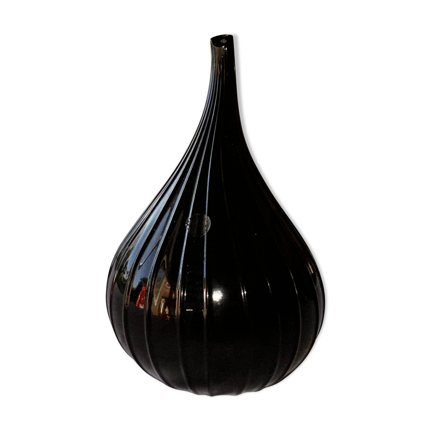 Small black Salviati vase