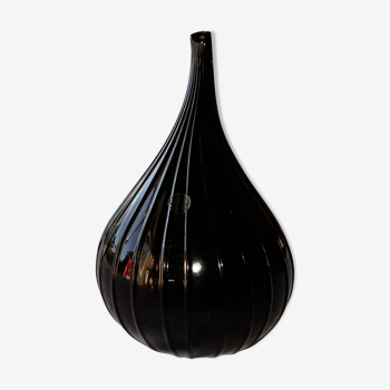 Small black Salviati vase