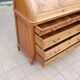 cylinder desk from the Louis XV period in oak, late 18th century