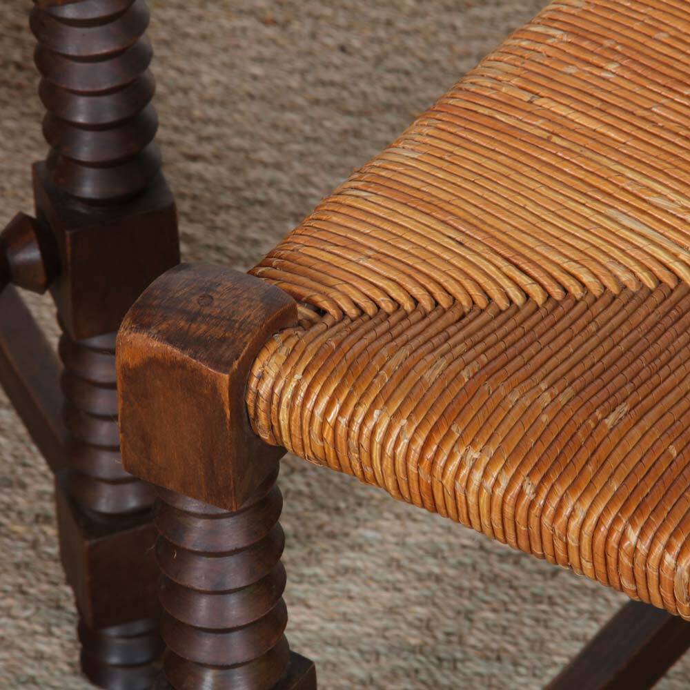 Pair of chairs in the style of Charles Dudouyt, 1950