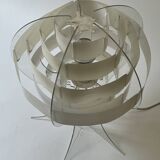 Lampe de table en plexiglas par L.BRYLLE & P.JACOBSEN, Danemark design 1960
