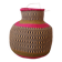Colorful Bolga Basket African Decorative Basket
