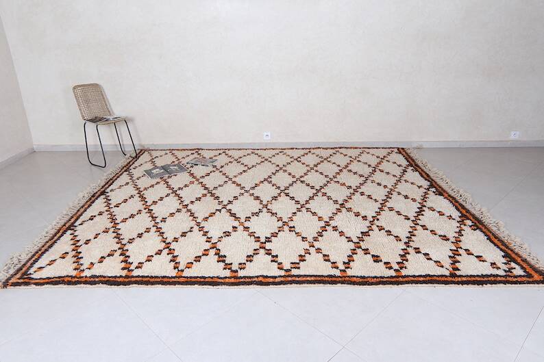 Cream Moroccan Rug - Berber Rug 150/250cm