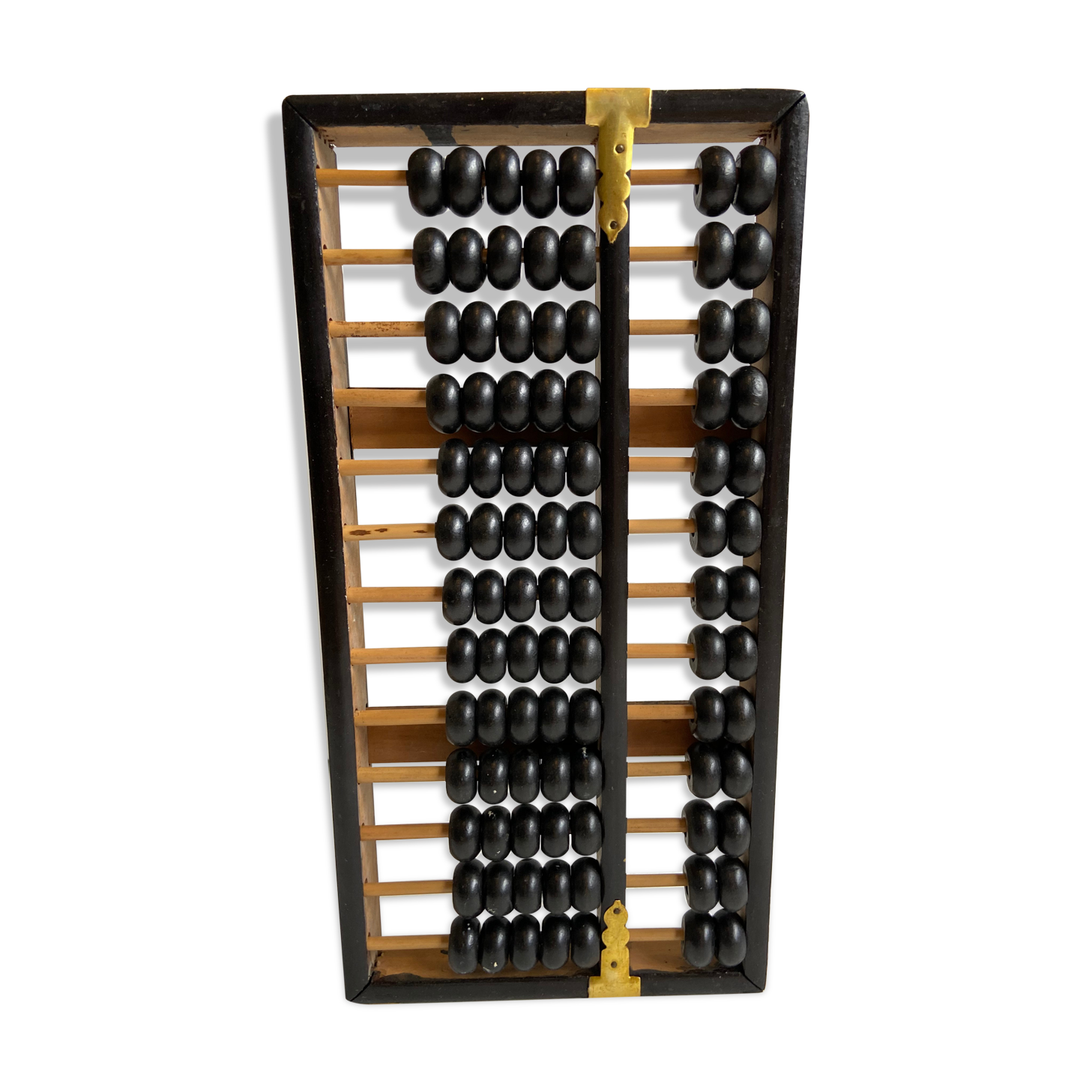 Chinese black wood abacus